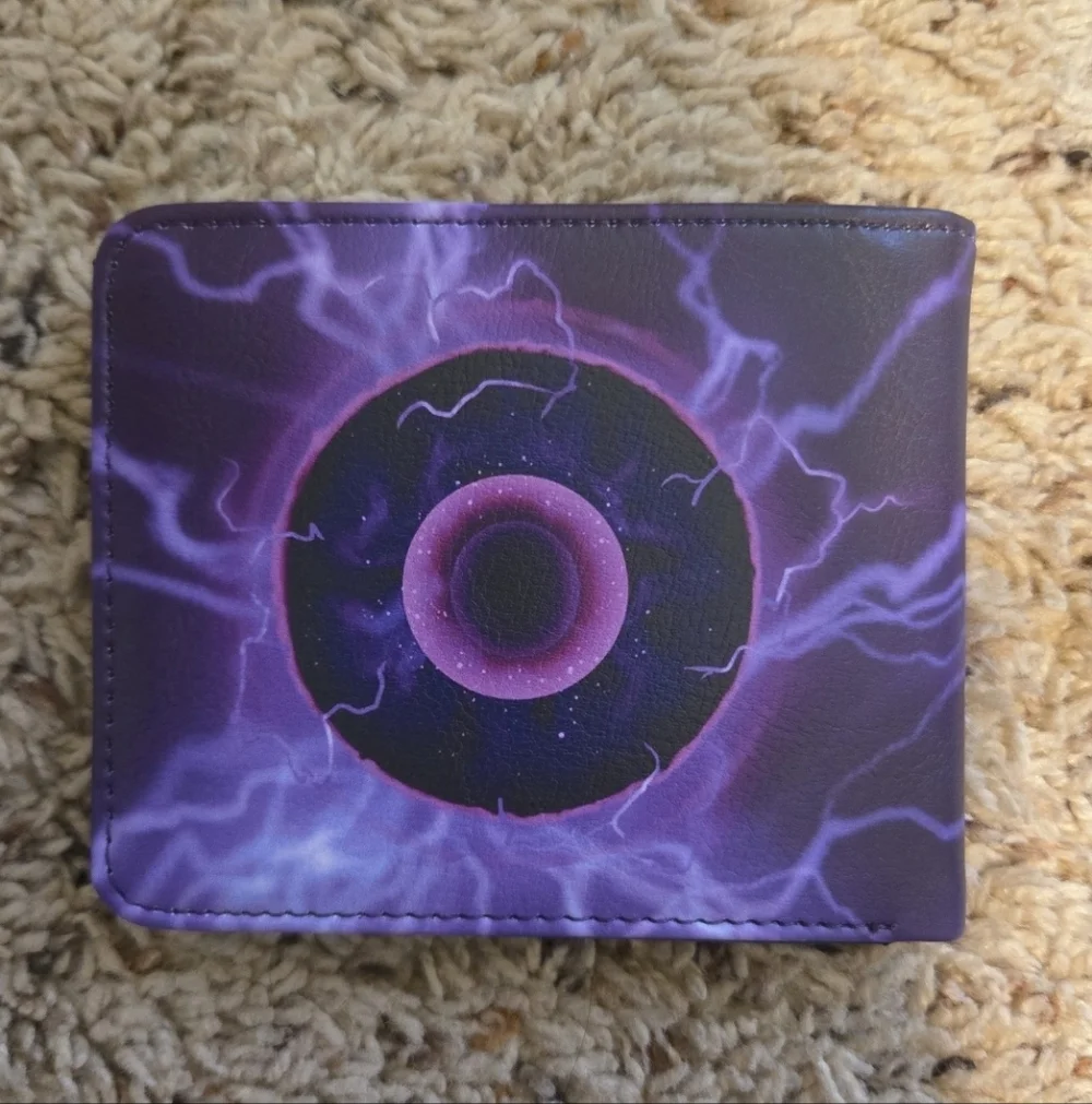 New gengar pokemon anime manga leather wallet